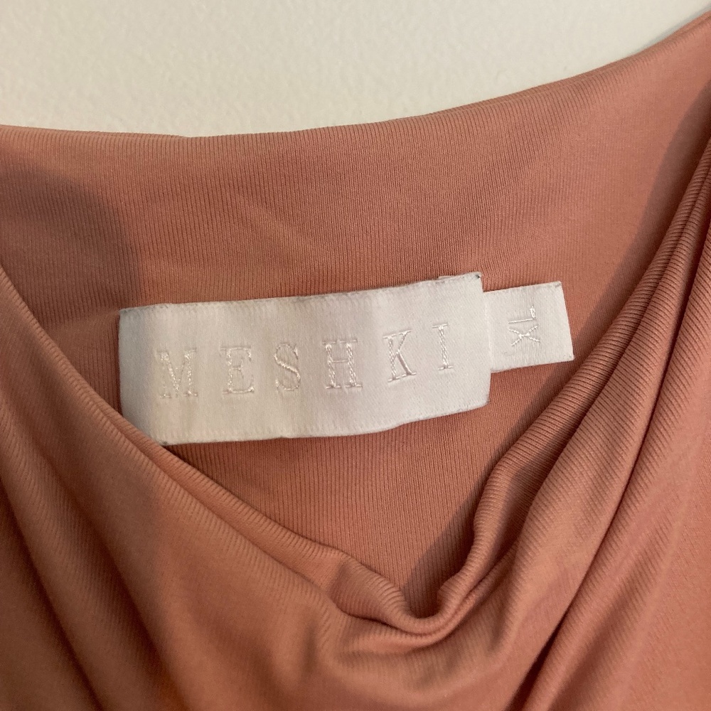 Jaelyn Scoop Neck Meshki Bodysuit